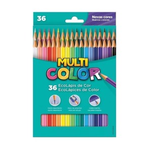 LAPIS 36 CORES FABER MULTICOLOR